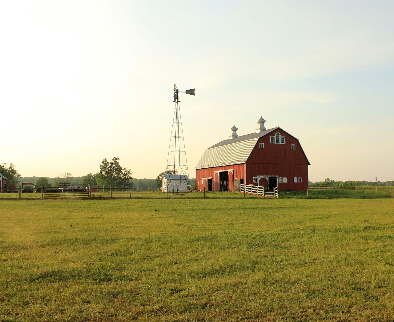 American farmland by Pixabay